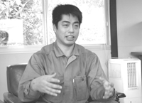有限会社松本工業　松本氏写真