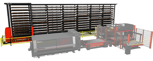 Automated material storage and retrieval system MARS