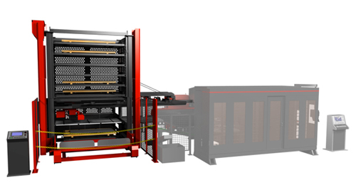 Cycle loader with material tower (ASR-N)