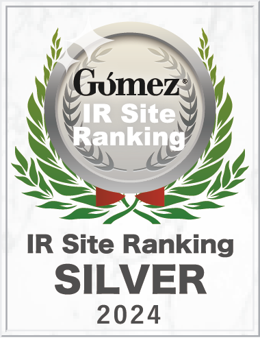 Logo: Gomez IR Site Ranking2024