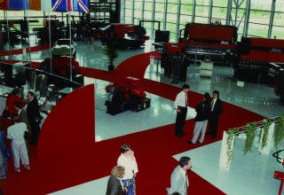 Photo: Permanent Exhibition Halls of AMADA S.A. and AMADA GmbH