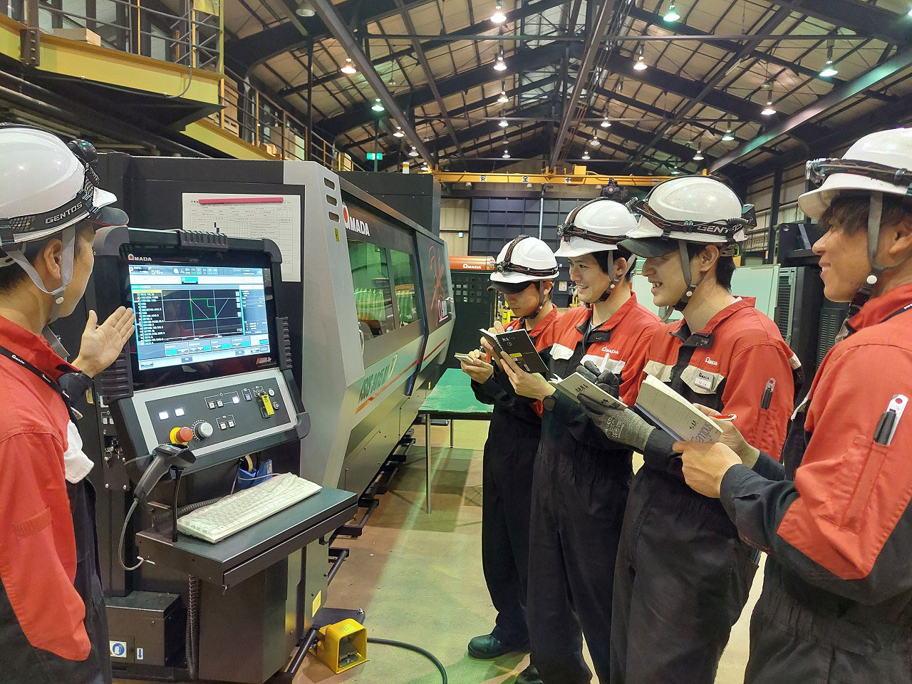 Photo: Training to improve engineering skills