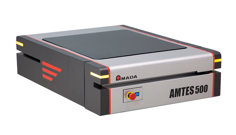 Amada's unique autonomous transfer robot