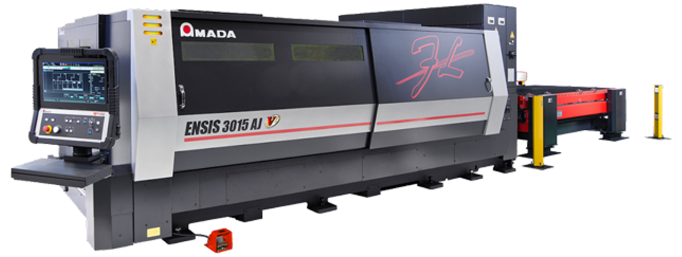 Photo：Fiber laser machine「ENSIS-3015AJ」