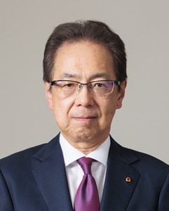 Photo: Chairman of the Board, Tadashi Isobe