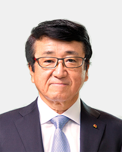 Photo:Hidekazu Miyoshi, Outside Director