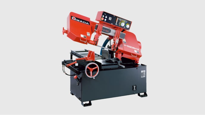 Photo: Semi-automatic general-purpose band saw machines