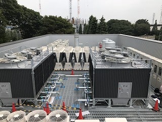 Photo: Micro cogeneration generator installed in the facility