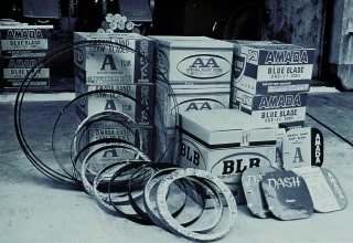 写真：バンドソーブレード「A・AA・BB」