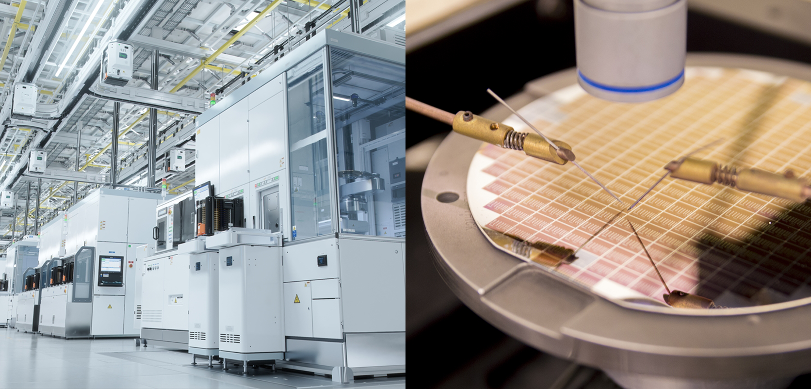 写真：半導体製造工程