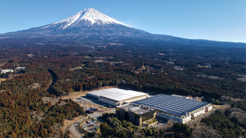 Photo: Forest at the Fujinomiya Works (Fujinomiya City, Shizuoka Prefecture)
